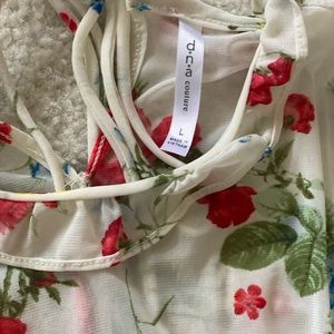 DNA Couture Floral top